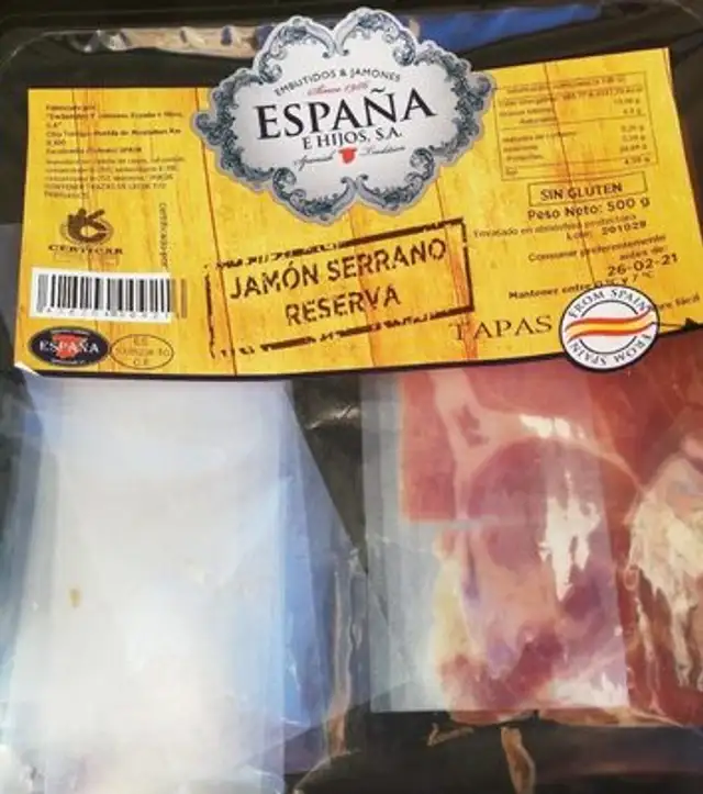 Jamón serrano