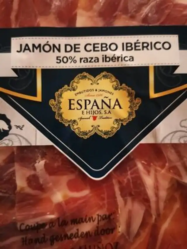 Jamón de cebo ibérico 50% raza ibérica