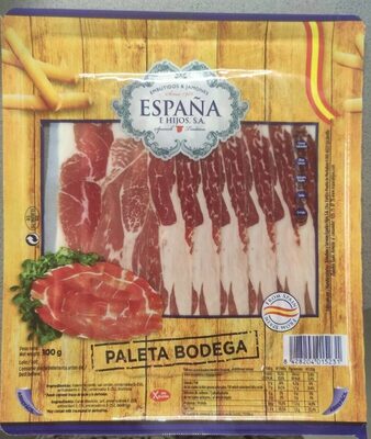 Jamón paleta Bodega