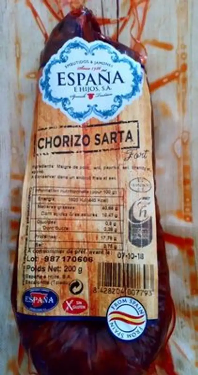 Chorizo sarta