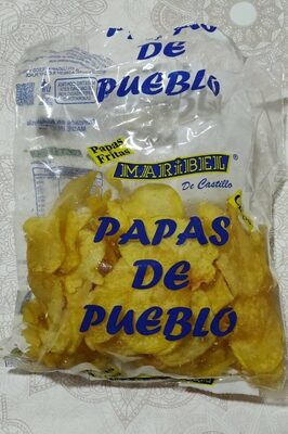 Patatas de pueblo front packaging