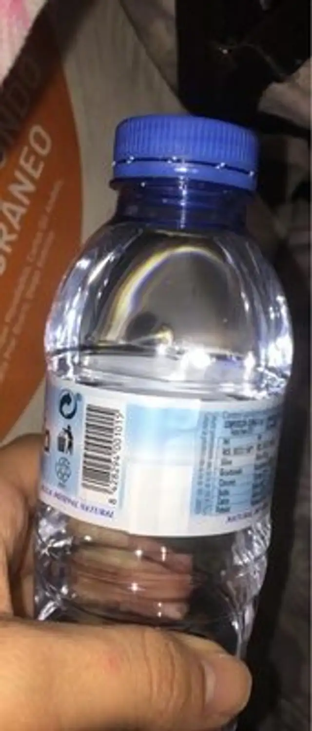 agua sierra fría nutrition facts table