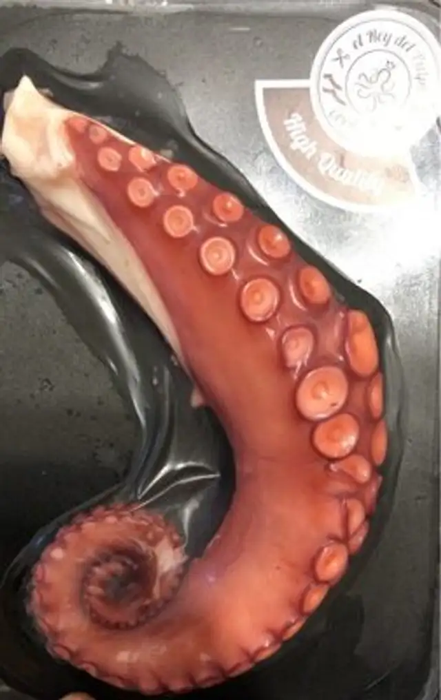 Pulpo cocido