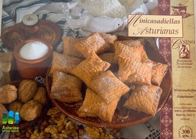 Minicasadiellas asturianas front packaging
