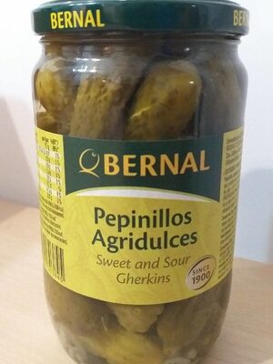 Pepinillos agridulces