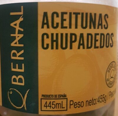 Aceitunas chupadedos