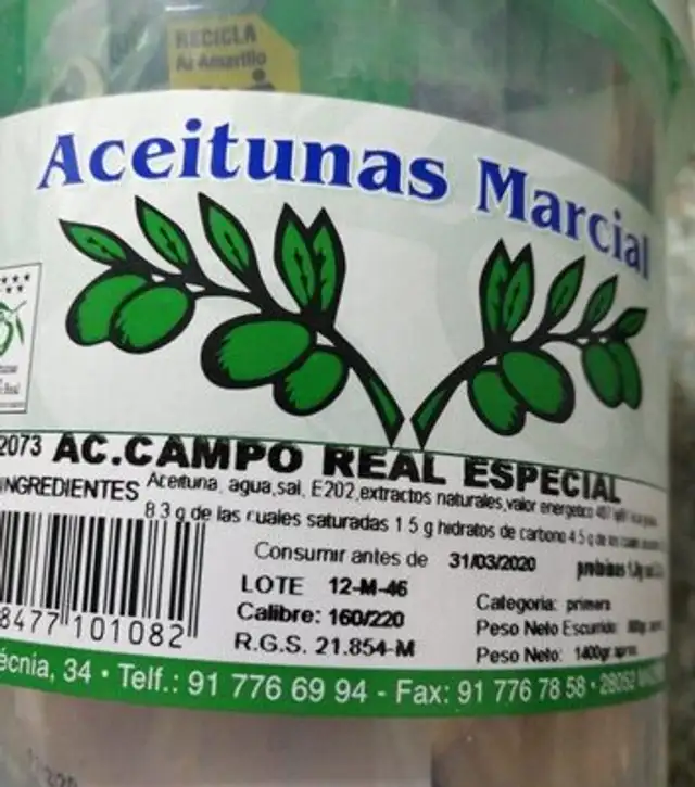 Aceitunas marcial