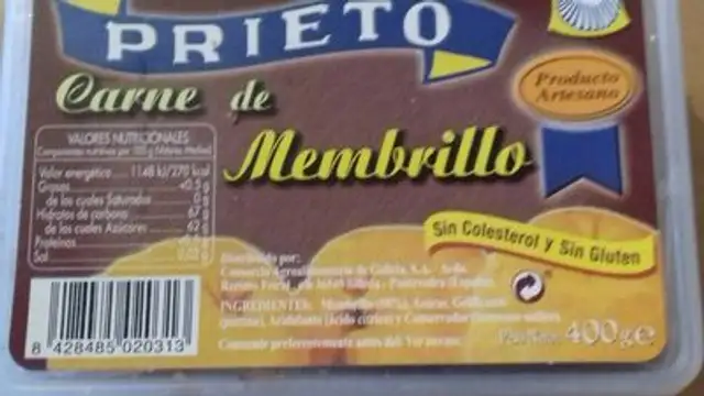 Carne de membrillo