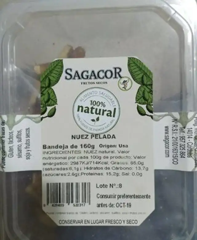 Nuez pelada