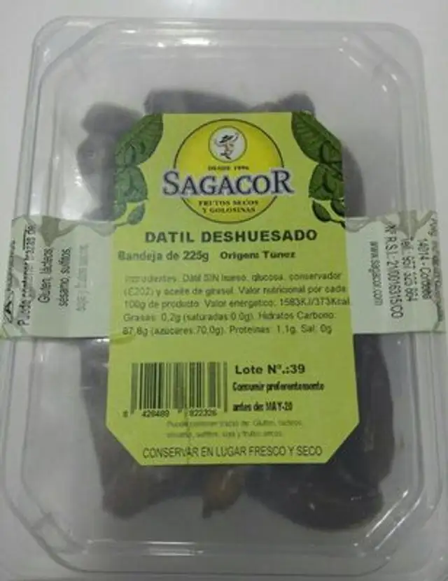 Dátil deshuesado