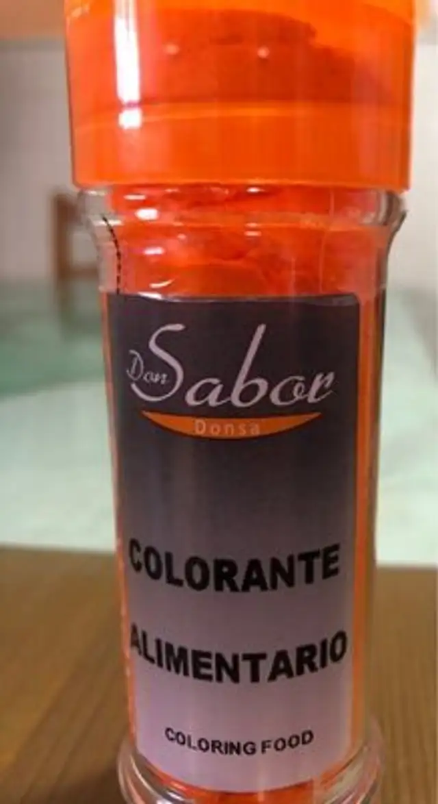 Colorante alimentario