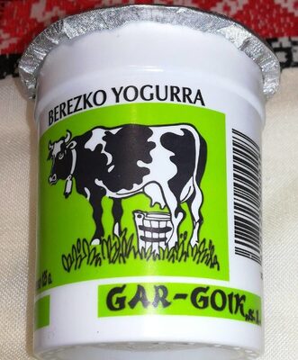 Yogur natural
