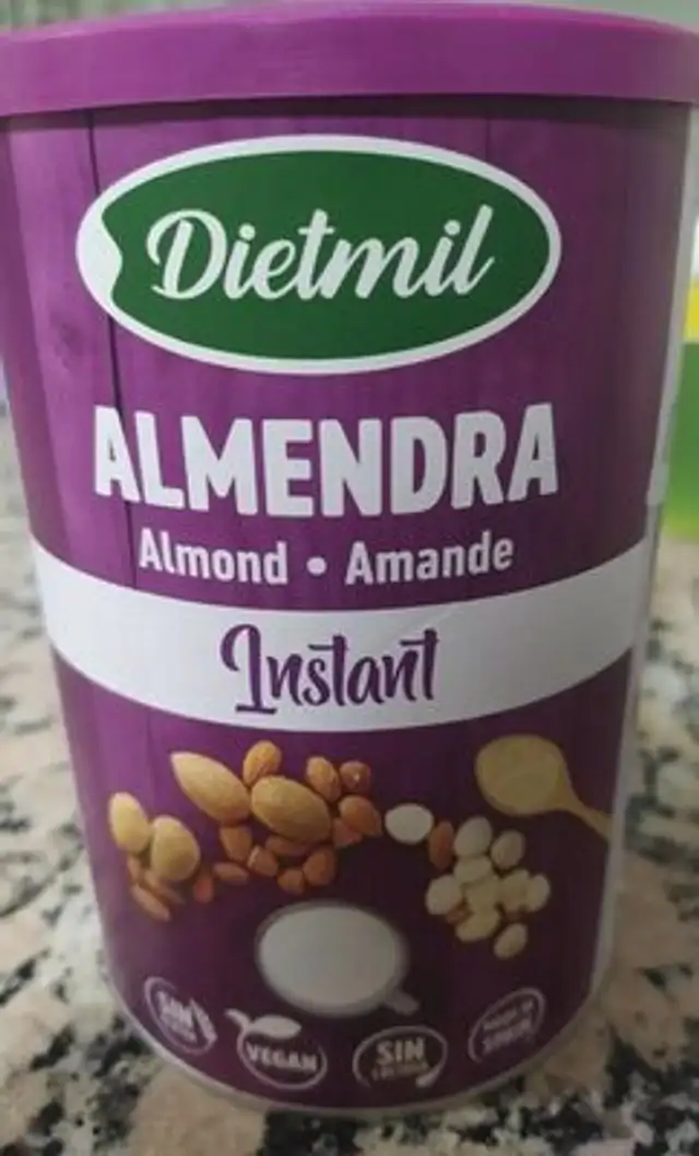 Bebida de almendra instannmt