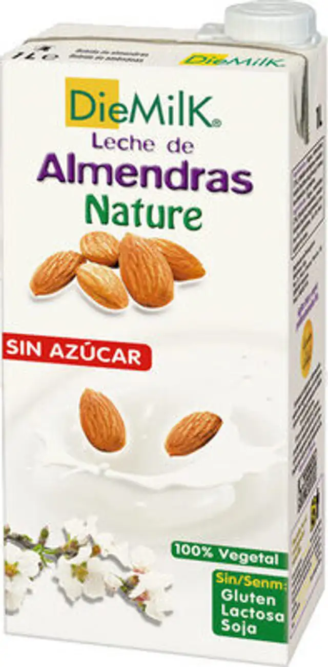 Bebida Diemilk Almendras Nature Sin Azucar