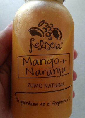 Zumo de mango + naranja