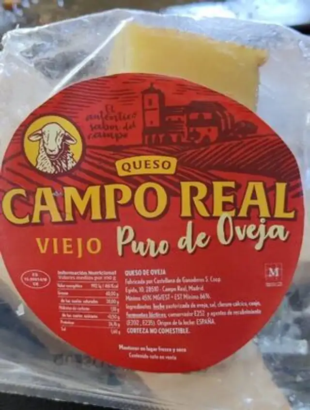 Queso Campo Real viejo puro de oveja