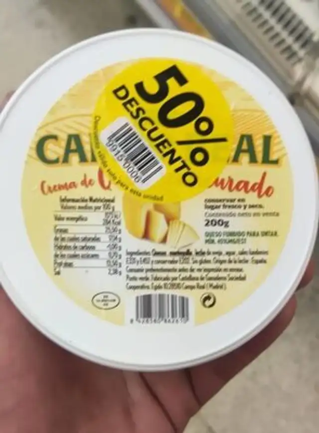 Crema queso semicurado