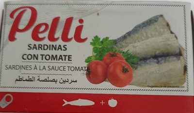 Pelli Sardines Tom Sauce