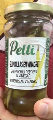 Guindillas en vinagre