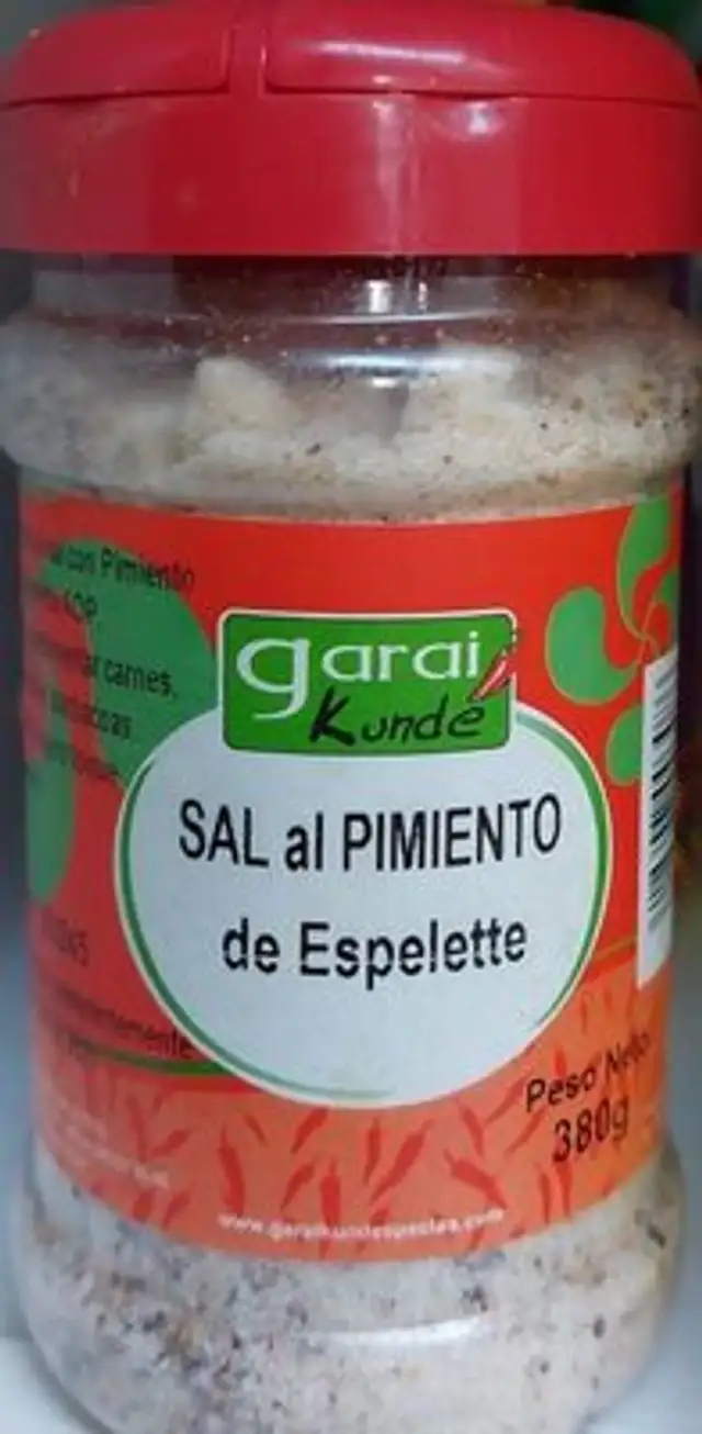 Sal al pimiento de espelette