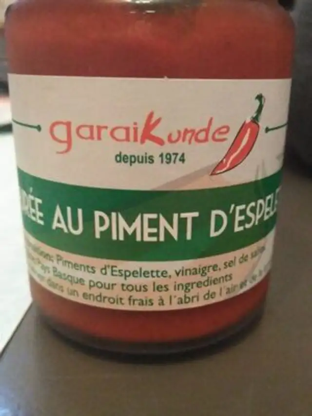 Puée au piment d'espelette