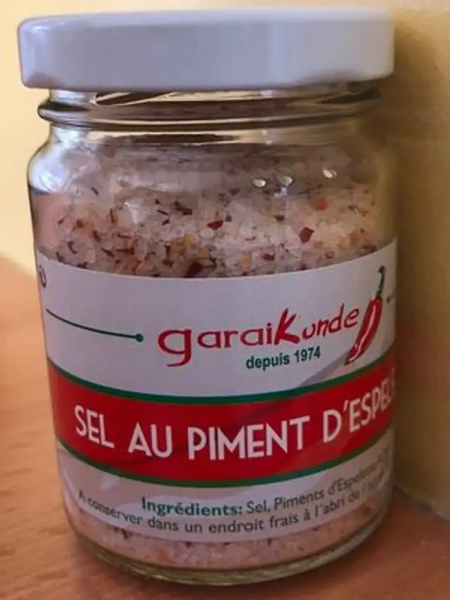 Sel au Piment d'Espelette