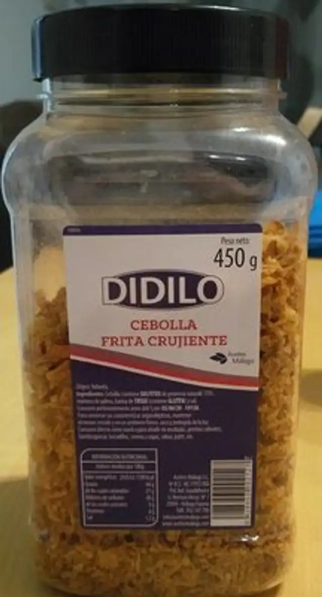 Cebolla frita crujiente