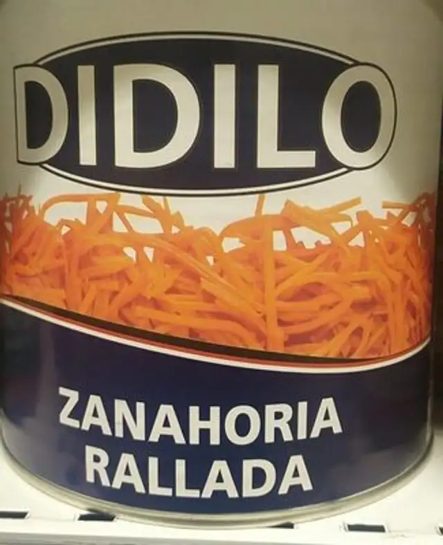 Zanahoria rallada