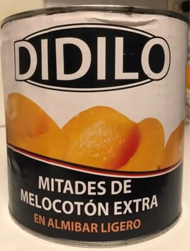 Mitades de melocotón extra