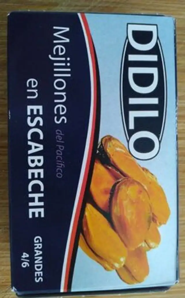 Mejillones en escabeche