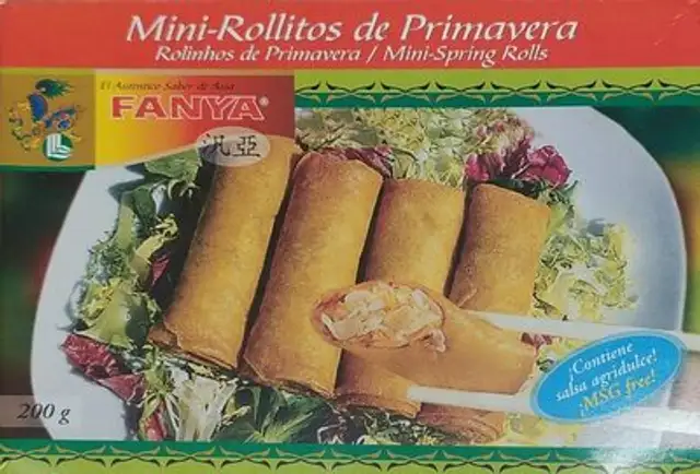 Mini-Rollitos de Primavera