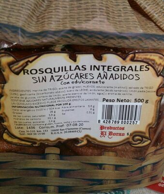 Rosquillas integrales