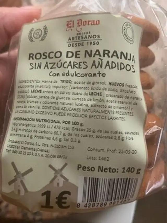 Rosco de naranja