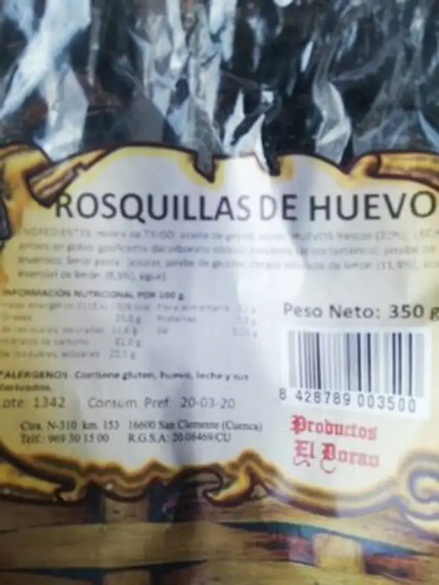 Rosquillas de huevo