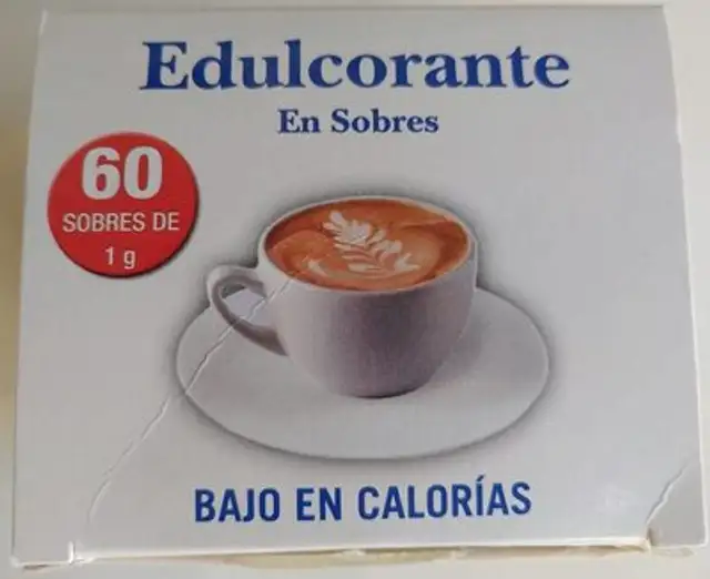 Edulcorante en sobres