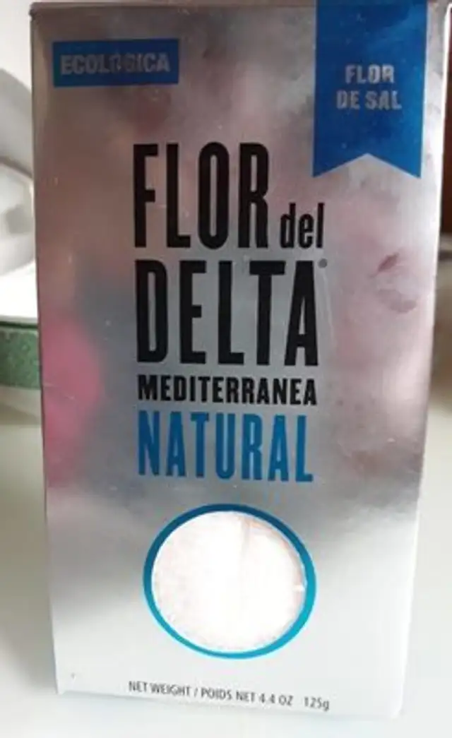 Flor de sal del Delta Mediterránea Natural