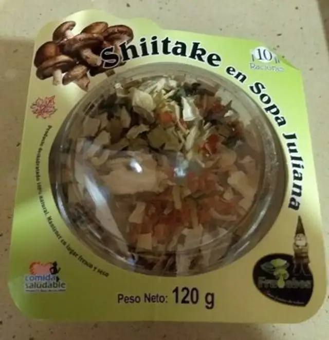 Shiitake en Sopa Juliana