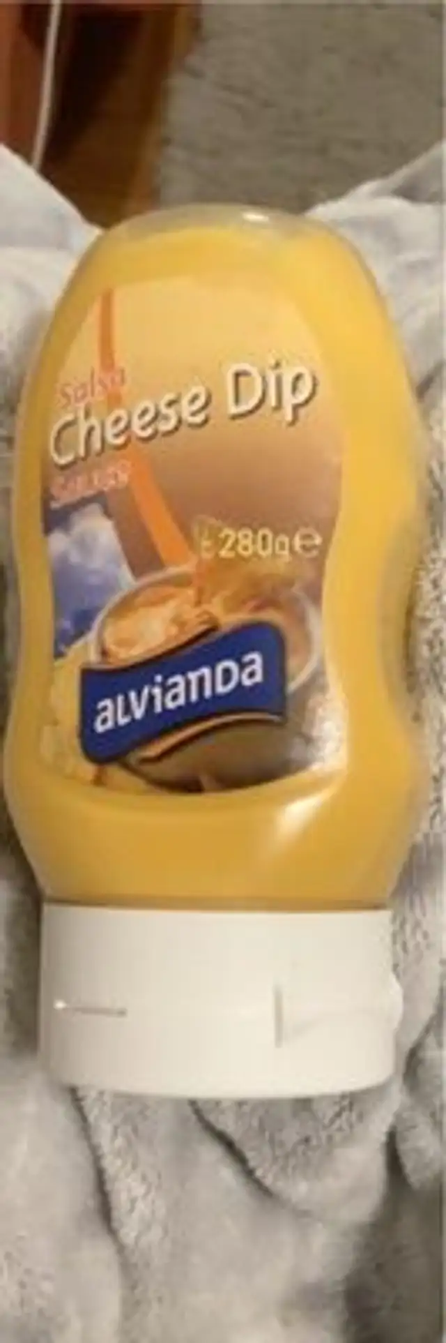 Salsa cheese dip front packaging