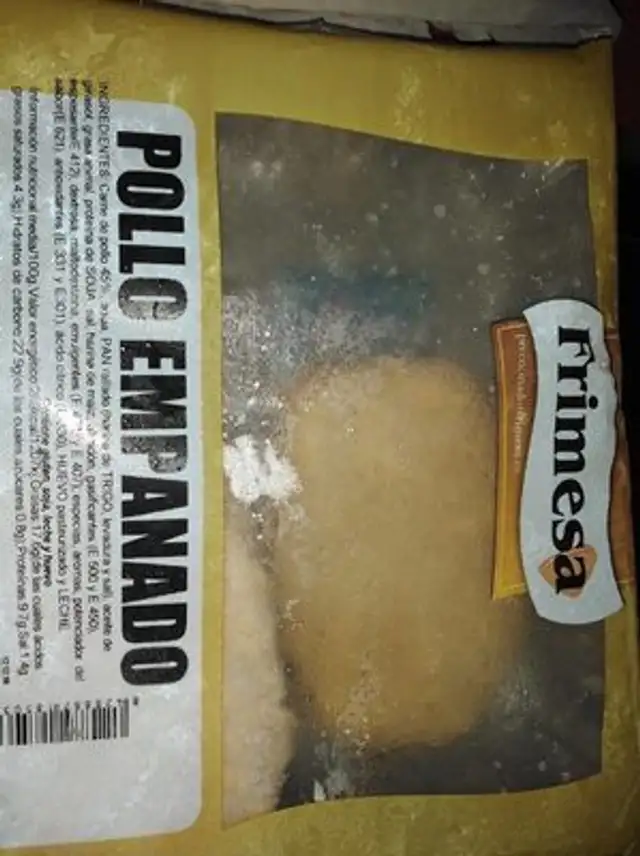 Pollo empanado