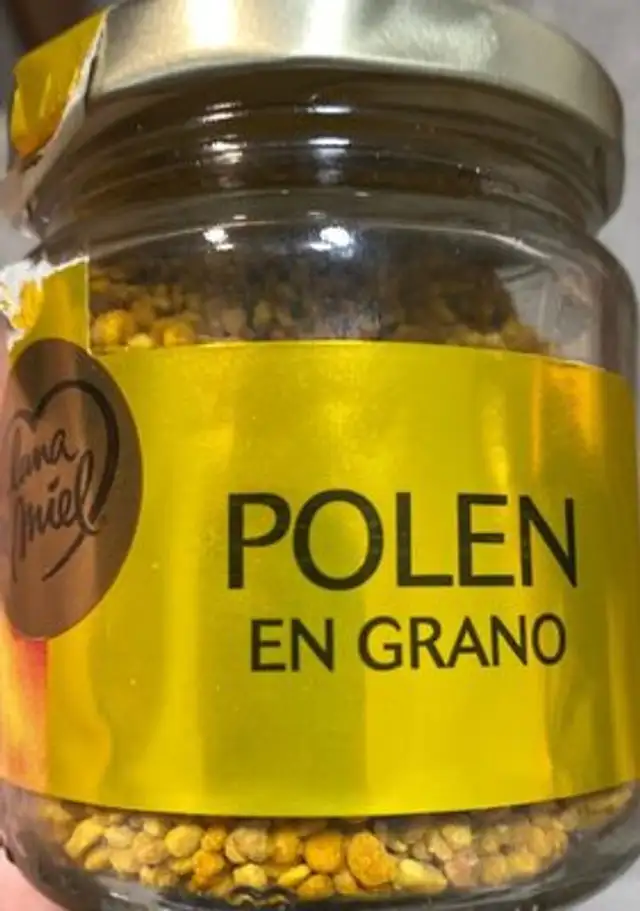 Polen en grano