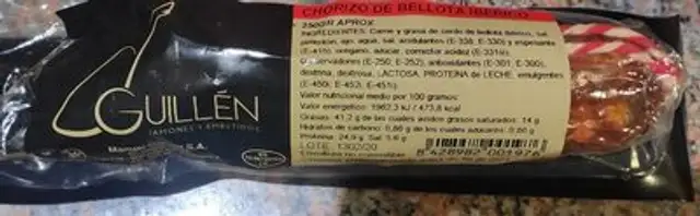 Chorizo de bellota