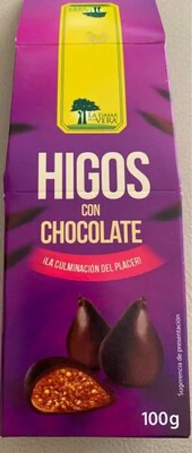 Higos con chocolate