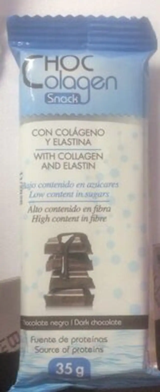 Choc colagen snack
