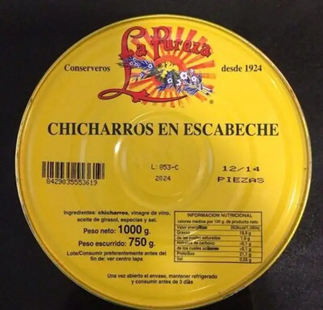 Chicharros en escabeche
