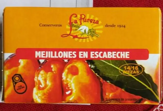 Mejillones en escabeche