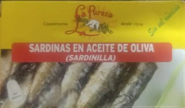 Sardinas en aceite de oliva