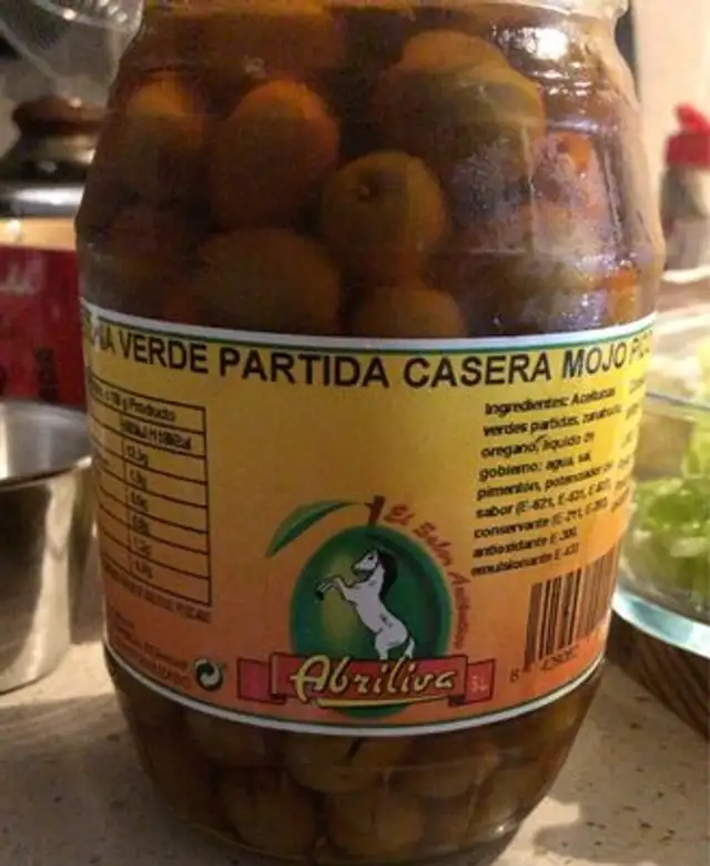 Aceitunas mojo picon