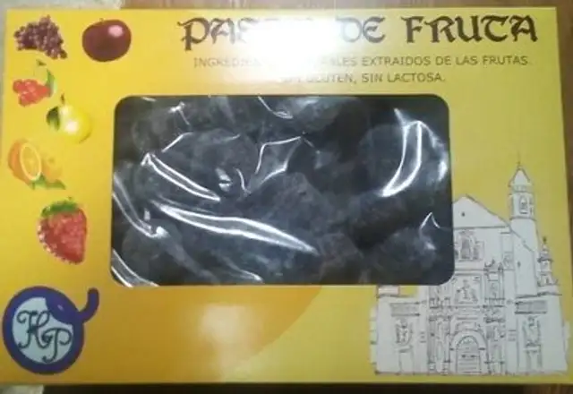 Pasta de fruta