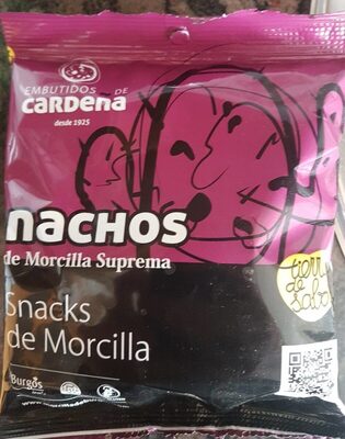 Nachos de morcilla