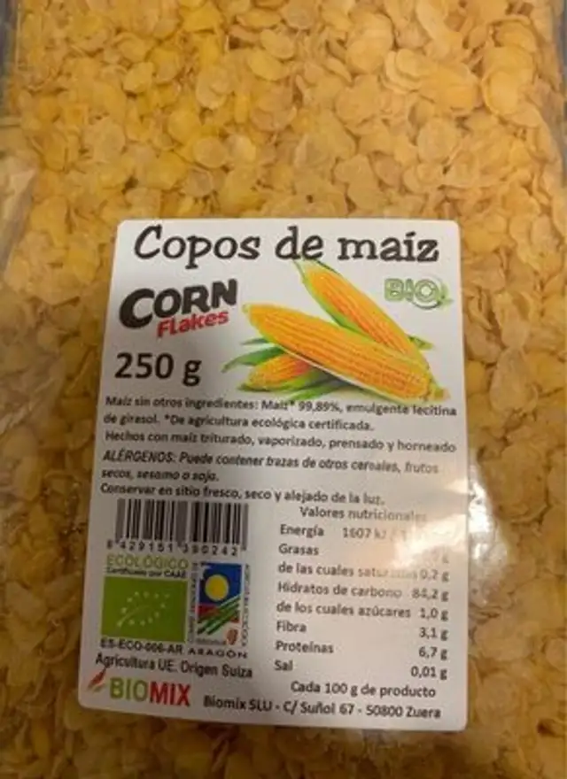 Copos de maíz
